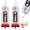 B-7000 Super Adhesive Glue, Industrial Strength B7000 Glues Paste for Rhinestones Crafts, Clothes Shoes, Fabric, Jewelry Making, Cell Phones, Tablet, Wood, Rubber, Leather (2x50 ml/2.1 oz)